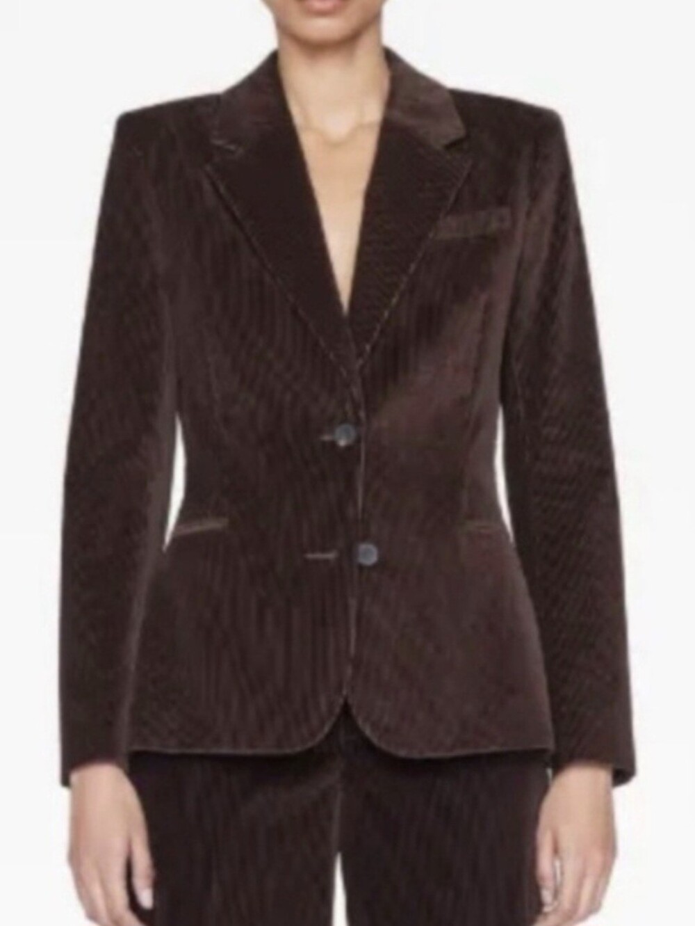New Armani Brown Corduroy Blazer